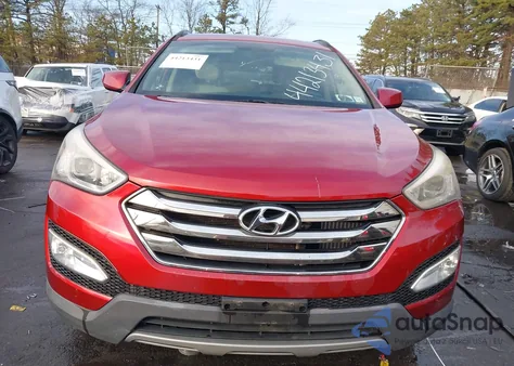 2013 Hyundai Santa Fe Sport 2.0T from USA, damaged, VIN 5XYZU3LA8DG117326